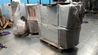Aanvoer panelen klimaatplafond